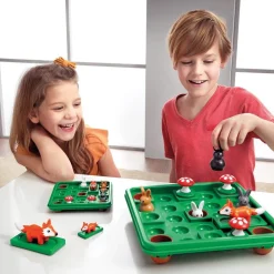 HOPTOYS Jeux De Logique, Casse-Têtes*Lievres & Renards Version Xxl