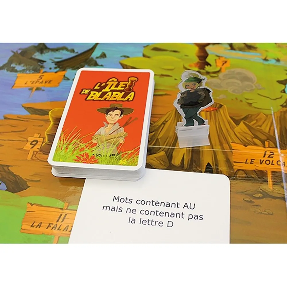 HOPTOYS Lexique, Imagerie, Langage Oral<L'Ile De Blabla-Evocation A Contre-Sens