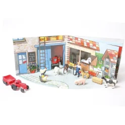 HOPTOYS Lexique, Imagerie, Langage Oral<Livre A Jouer La Ferme