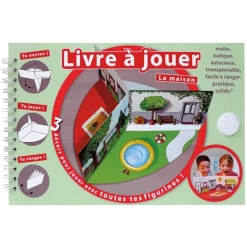 HOPTOYS Premiers Apprentissages<Livre A Jouer La Maison