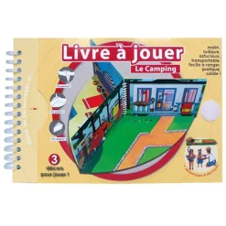 HOPTOYS Jeux Éducatifs*Livre A Jouer Le Camping