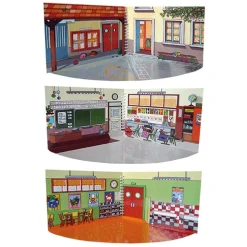 HOPTOYS Lexique, Imagerie, Langage Oral<Livre A Jouer L'Ecole