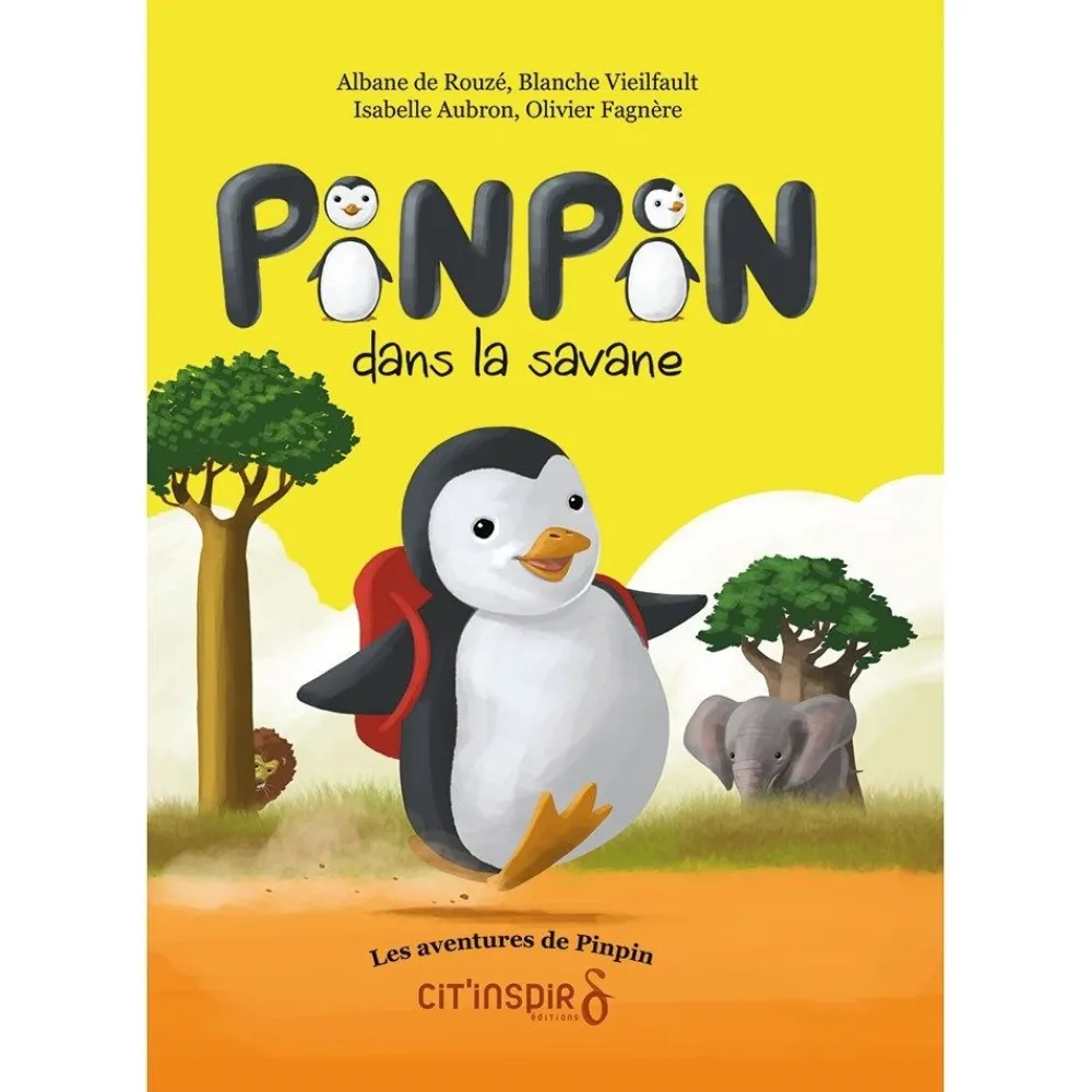 HOPTOYS Dyslexie*Livre Pinpin Dans La Savane