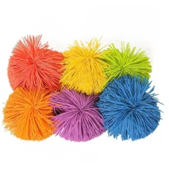 HOPTOYS Stimulation Sensorielle*Lot De 6 Balles Pompons