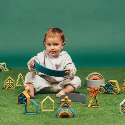HOPTOYS Intervention Precoce*Lot Silicone - Nature