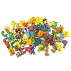 HOPTOYS Jeux Éducatifs*Ma Collection De 60 Figurines Les Alphas