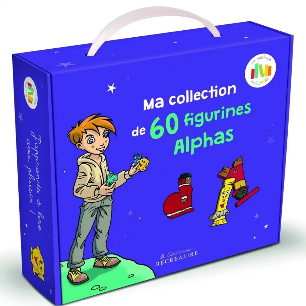 HOPTOYS Jeux Éducatifs*Ma Collection De 60 Figurines Les Alphas