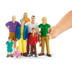 HOPTOYS Habiletés Sociales Et Émotions*Ma Famille En Figurines - Heritage Caucasien