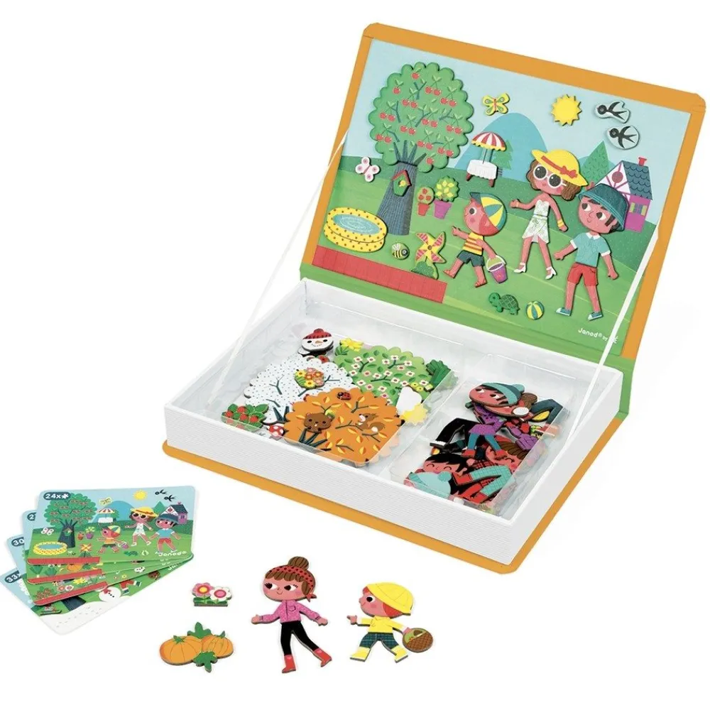 HOPTOYS Lexique, Imagerie, Langage Oral<Magneti'Book 4 Saisons