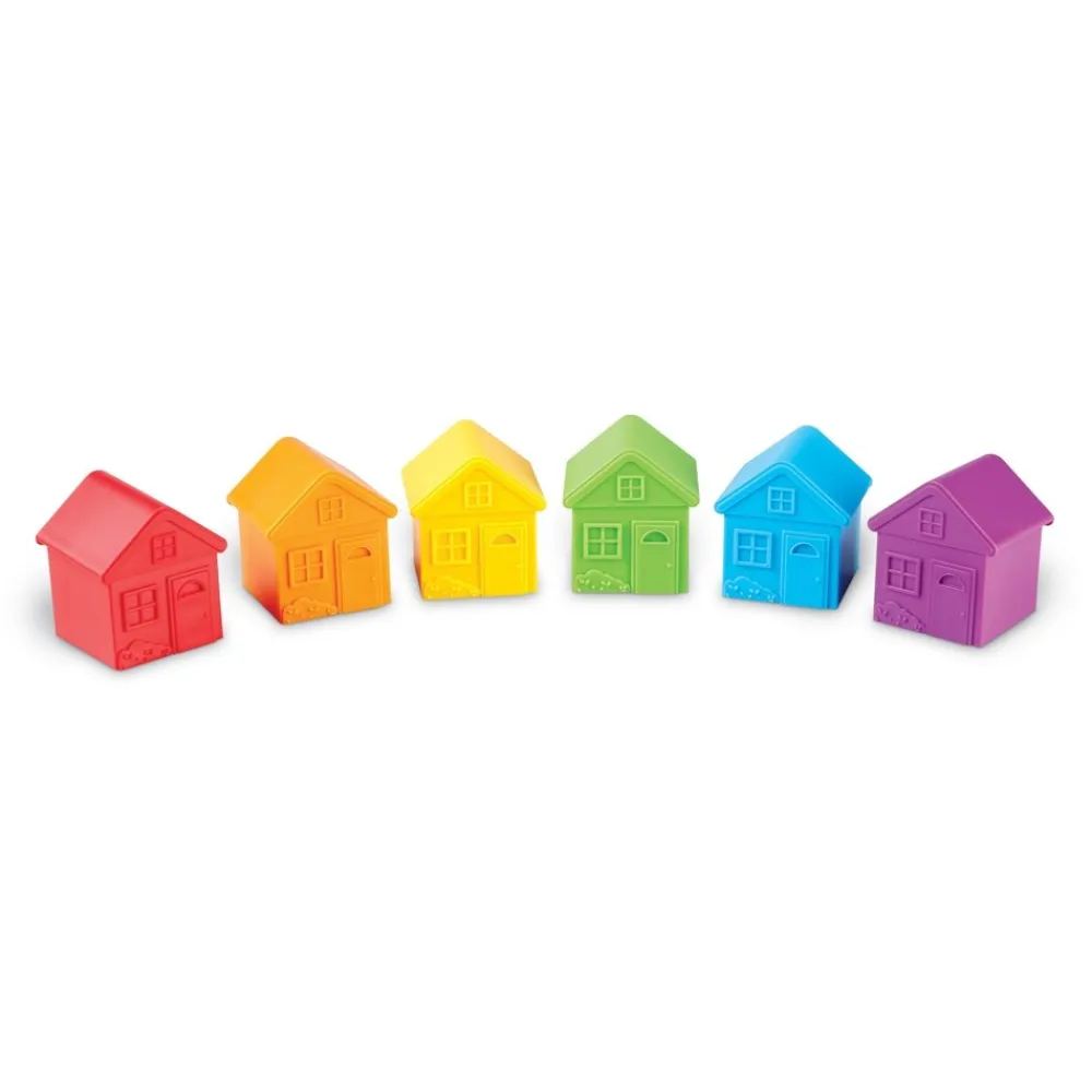 HOPTOYS Jeux Éducatifs*Maisons Colorees : Classement Et Tri