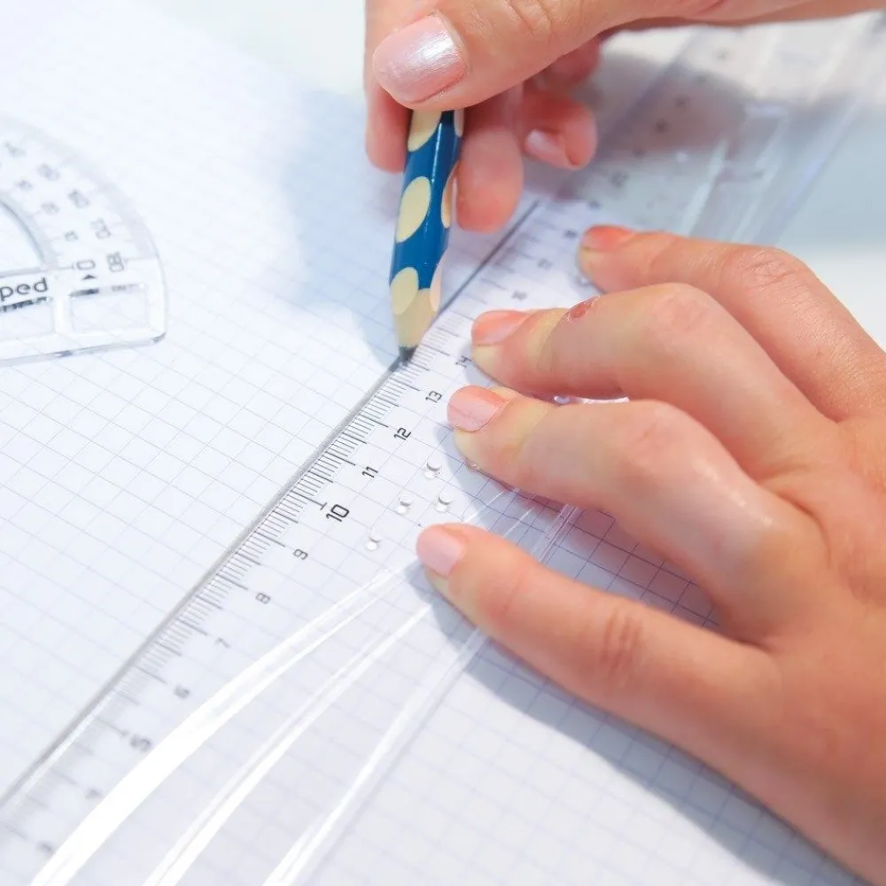 HOPTOYS Outils D'Adaptation Scolaire*Maxi Kit Geometrie