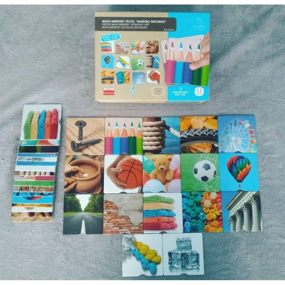 HOPTOYS Attention, Impulsivite, Concentration<Maxi-Memory Tactile Du Quotidien