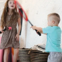HOPTOYS Motricité Globale & Tonus Musculaire*Mega-Raquettes De Badminton