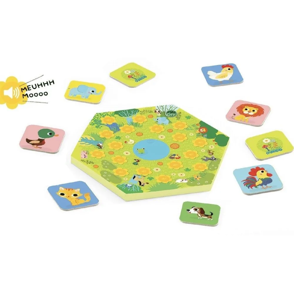 HOPTOYS Jeux Éducatifs*Memo Meuh