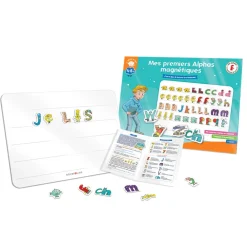 HOPTOYS Cycle 1 (Maternelle)<Mes Premiers Alphas Magnetiques