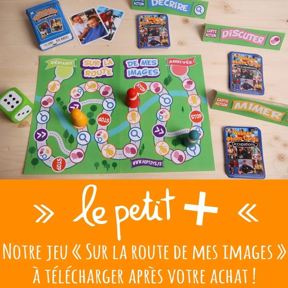 HOPTOYS Lexique, Imagerie, Langage Oral<Metiers - Imagier Webber