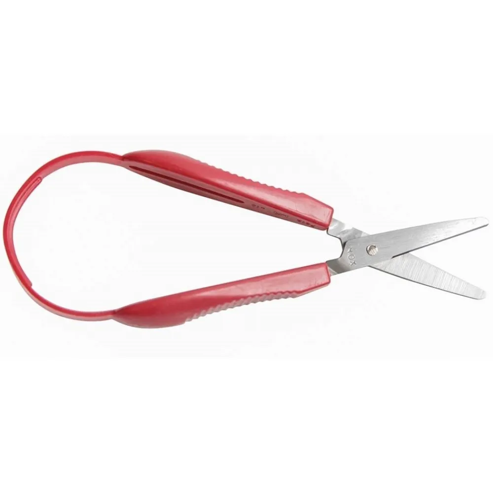 HOPTOYS Outils D'Adaptation Scolaire*Mini Ciseaux Easy-Grip Droitier/Gaucher