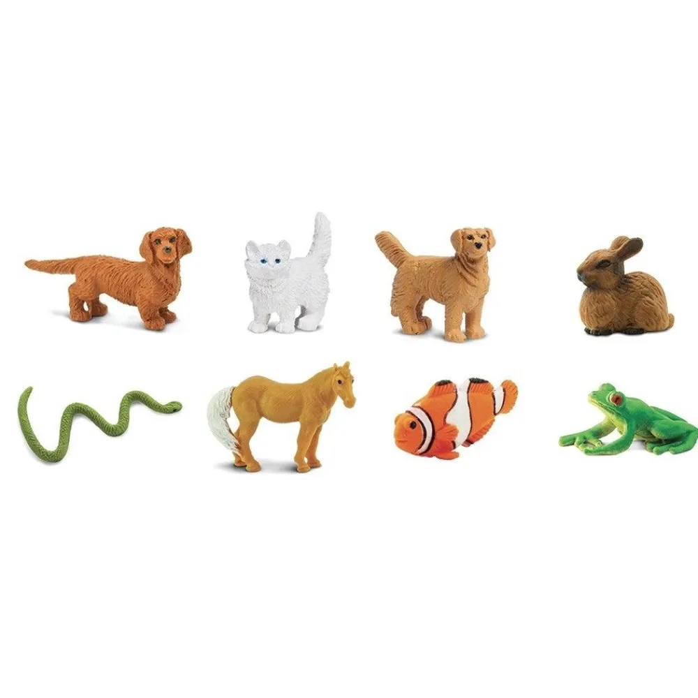 HOPTOYS Jeux D'Imagination*Mini Figurines Animaux De Compagnie