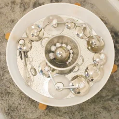 HOPTOYS 1er Éveil<Miroir Bac D'Exploration Rond
