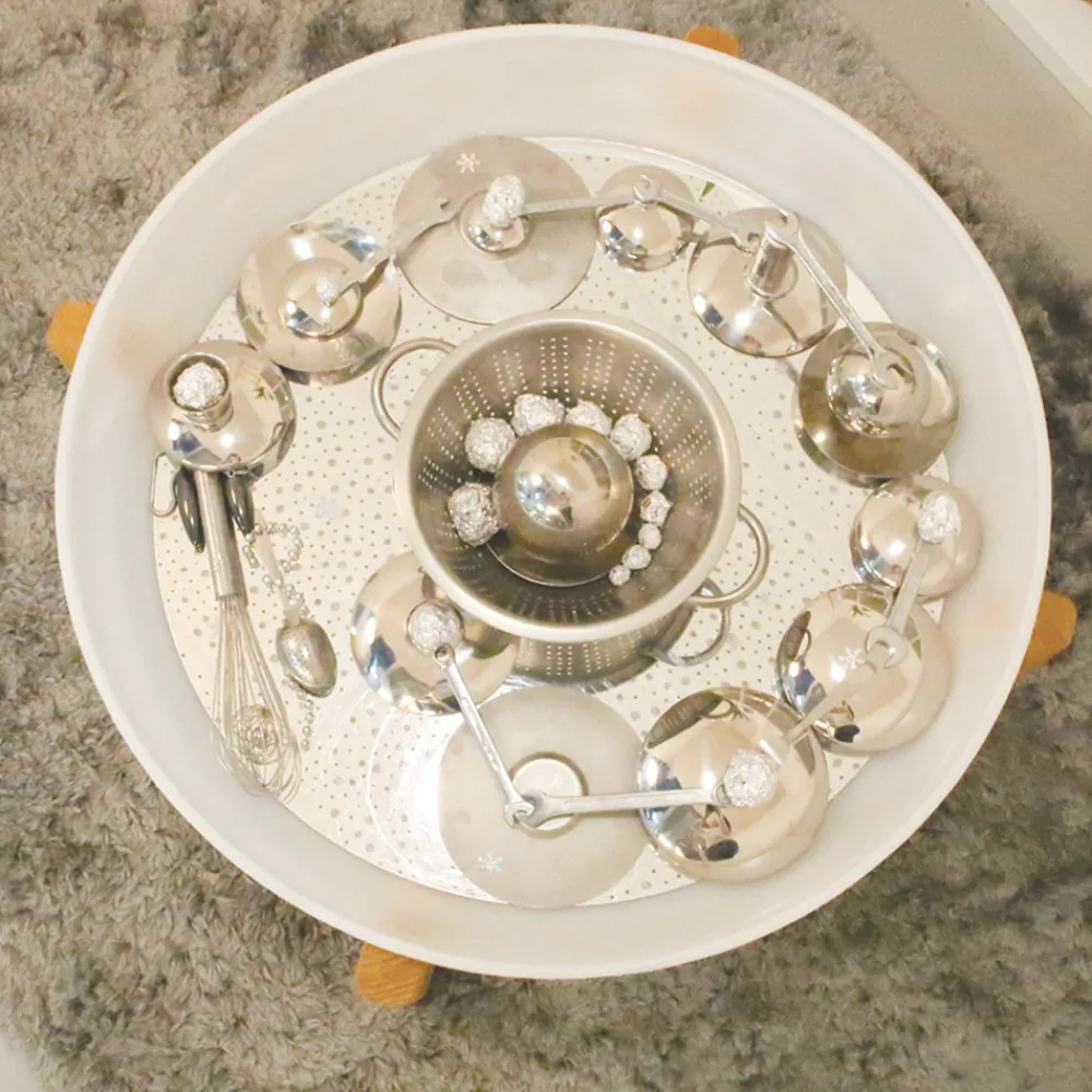 HOPTOYS 1er Éveil<Miroir Bac D'Exploration Rond