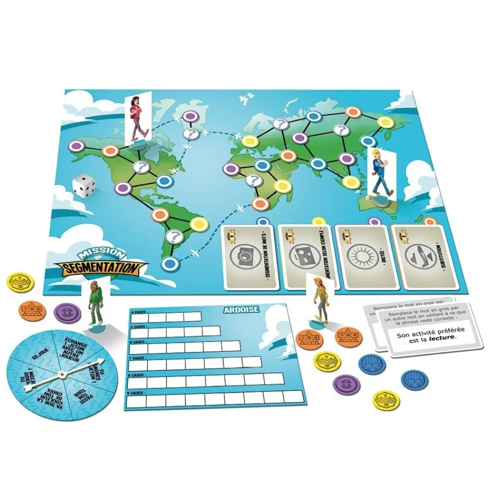 HOPTOYS Conjugaison, Grammaire Et Orthographe<Mission Segmentation