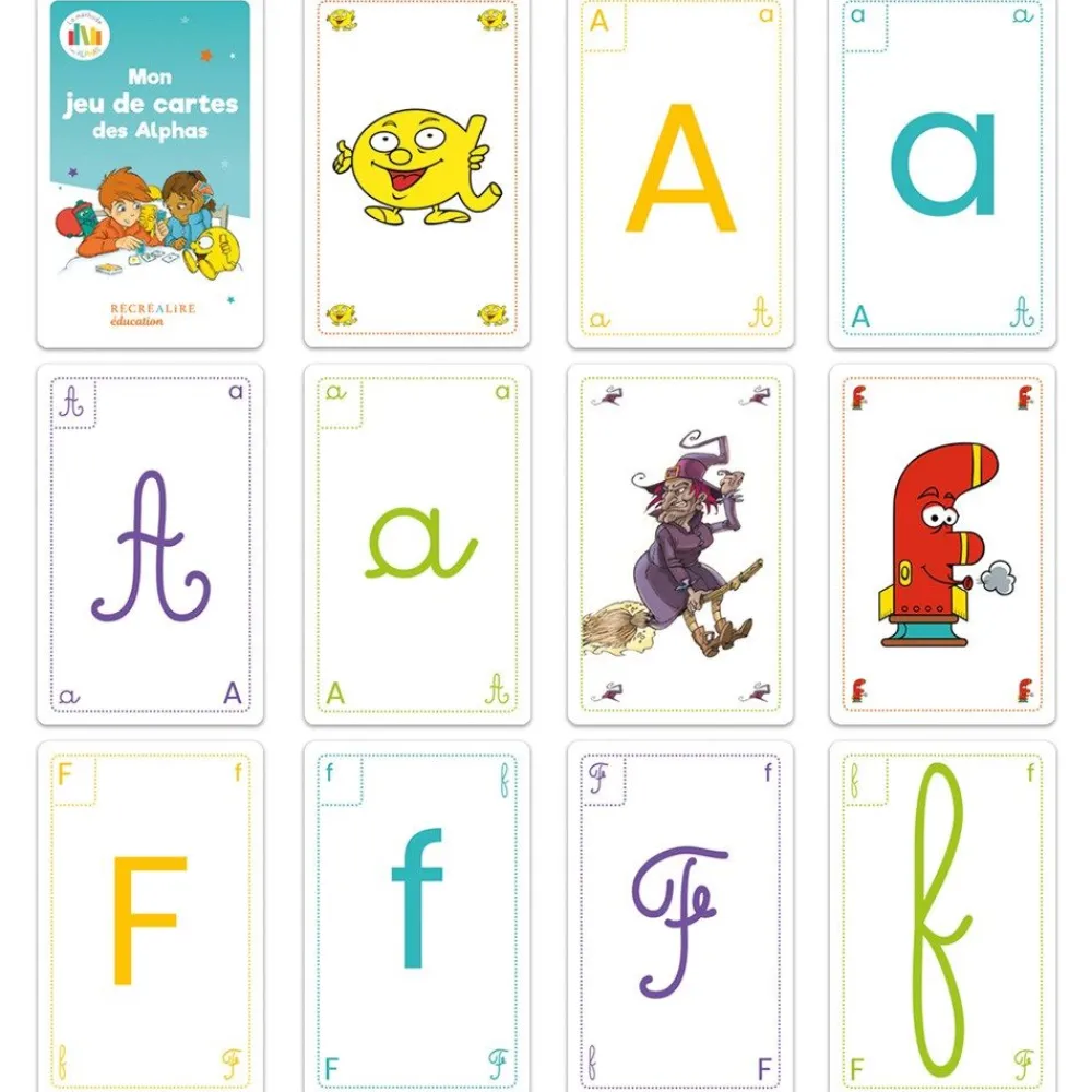 HOPTOYS Lecture<Mon Jeu De Cartes Des Alphas