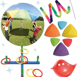 HOPTOYS Jeux Moteurs Pour Tous<Mon Kit - Motricité En Exterieur