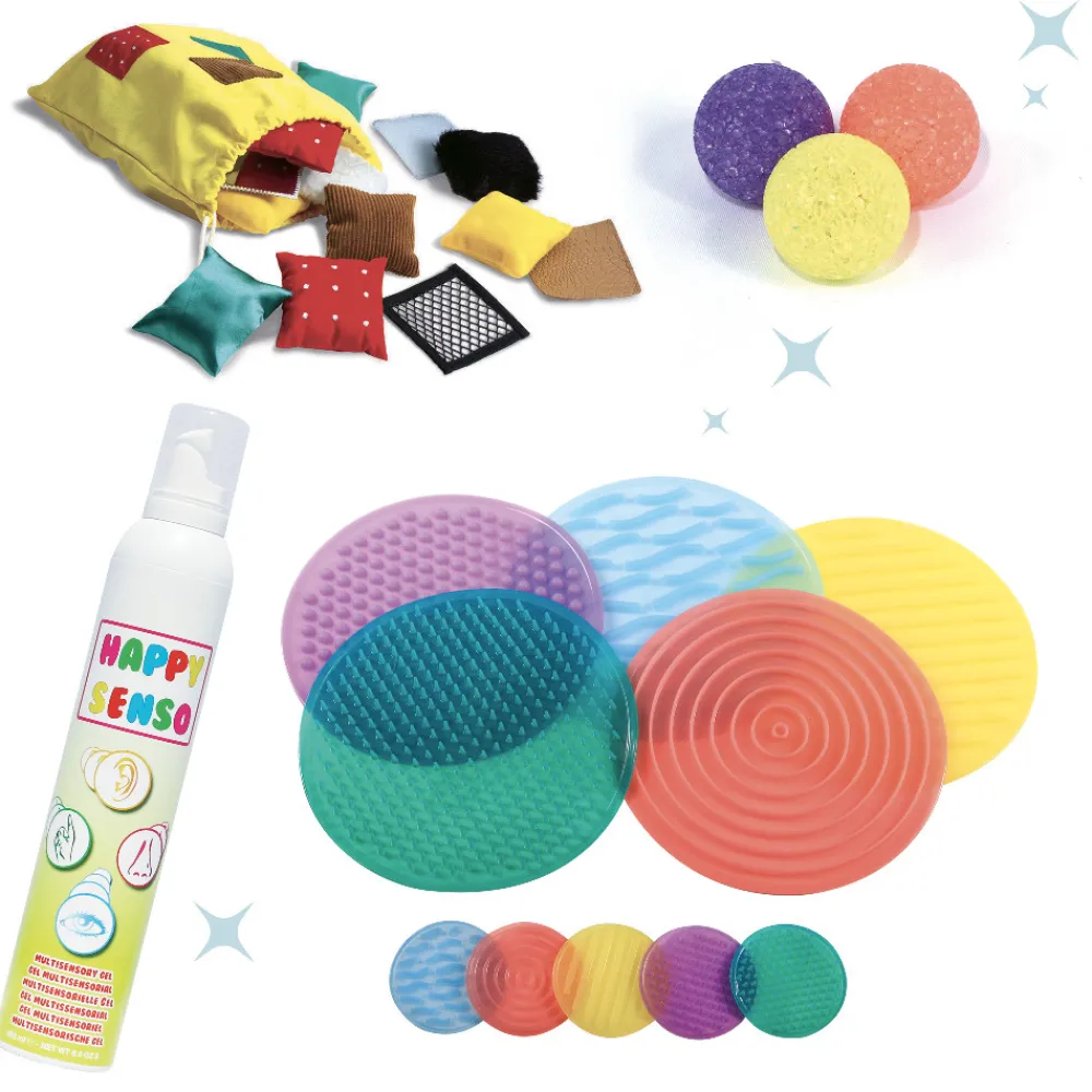 HOPTOYS Jouets Sensoriels<Mon Kit - Stimulation Tactile