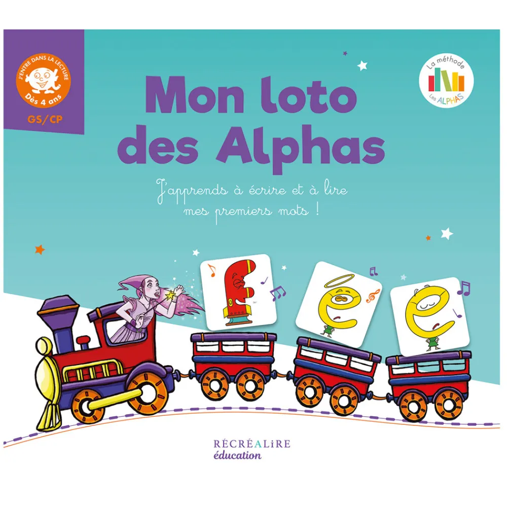 HOPTOYS Lecture<Mon Loto Des Alphas