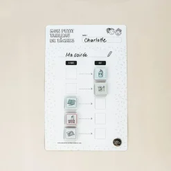 HOPTOYS Timers & Planning*Mon Petit Tableau De Taches - 5 Etapes