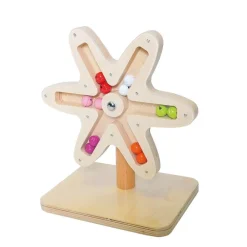 HOPTOYS Stimulation Sensorielle*Moulin En Bois - Fleur