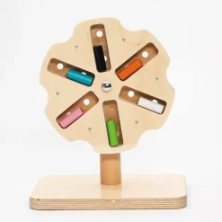 HOPTOYS Stimulation Sensorielle*Moulin En Bois - Hexagonal