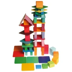 HOPTOYS Matériel Montessori & Reggio*Nuancier En Bois De Construction