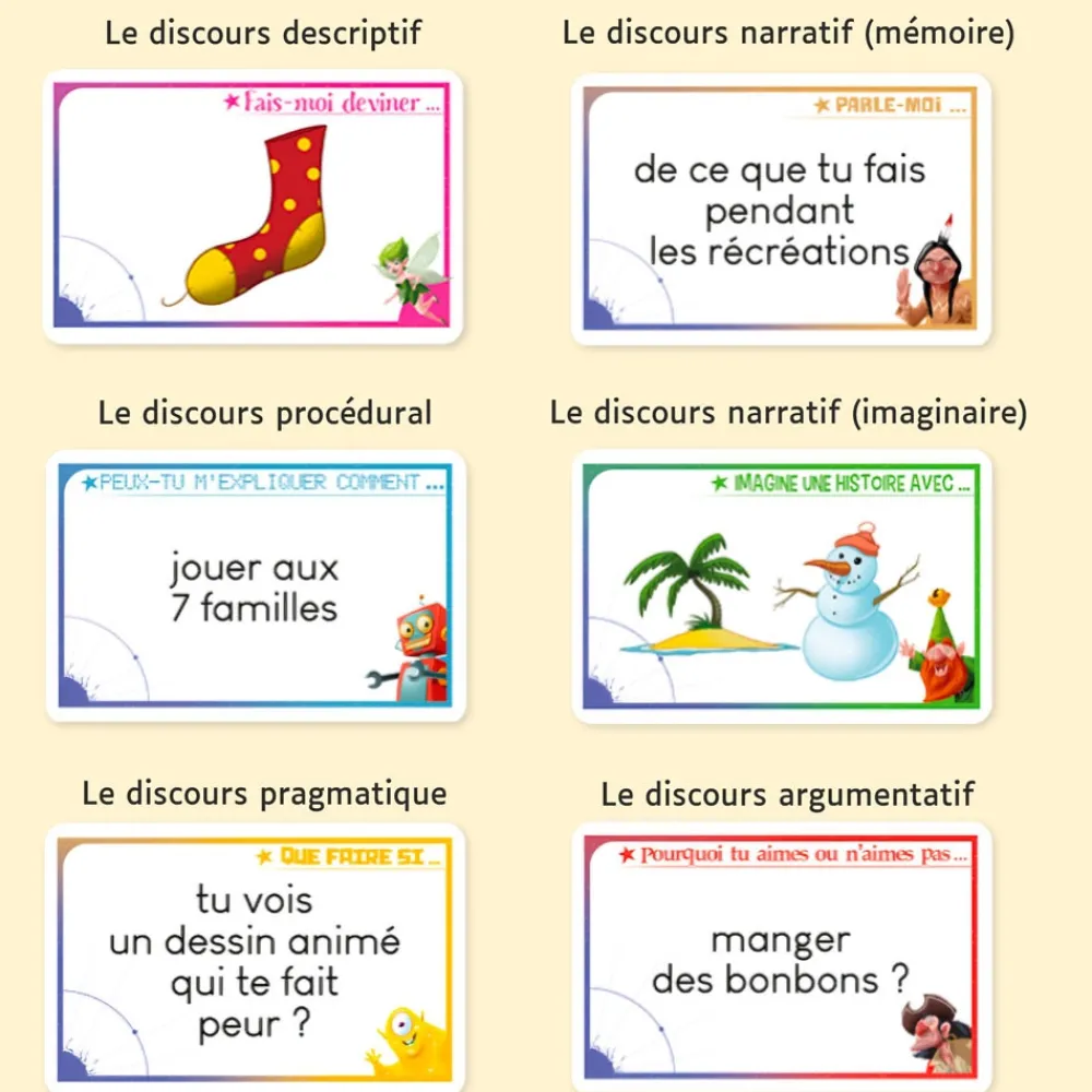 HOPTOYS Lexique, Imagerie, Langage Oral<Papotons