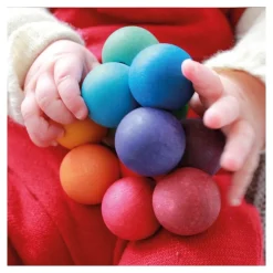 HOPTOYS Jeux Adaptes*Perles De Bois Arc-En-Ciel