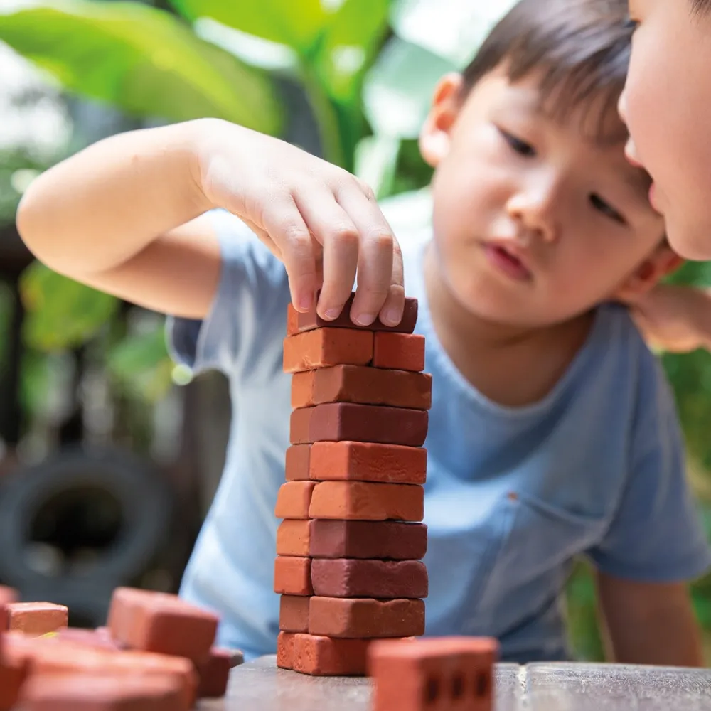 HOPTOYS Jouets Sensoriels<Petites Briques De Construction Naturelles