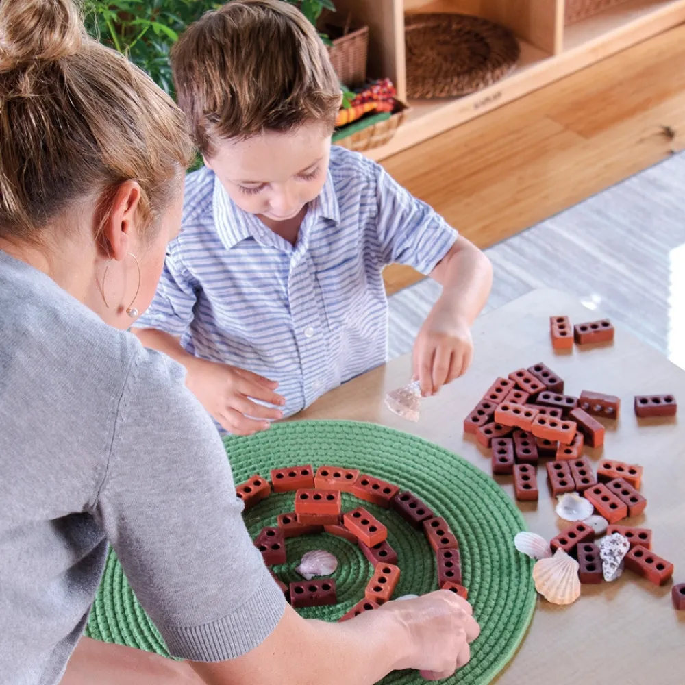 HOPTOYS Jouets Sensoriels<Petites Briques De Construction Naturelles