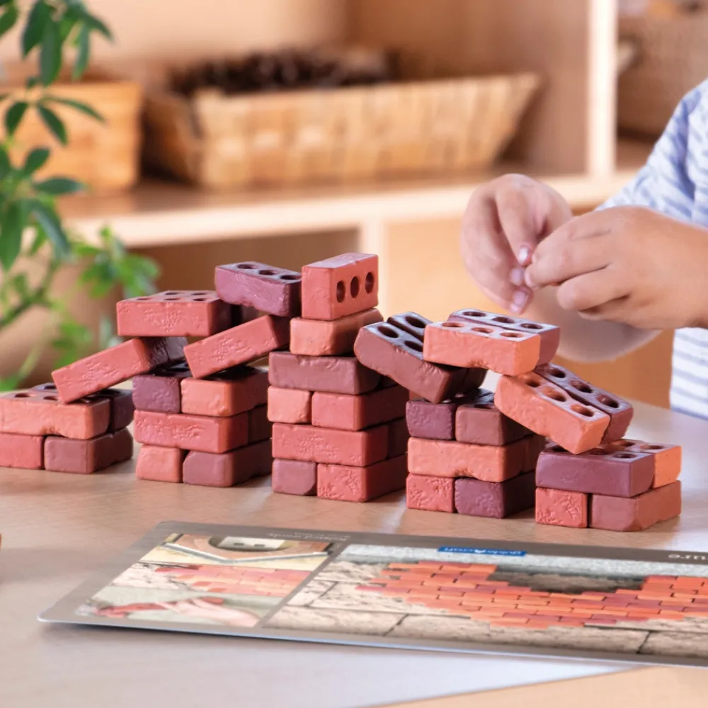 HOPTOYS Jouets Sensoriels<Petites Briques De Construction Naturelles