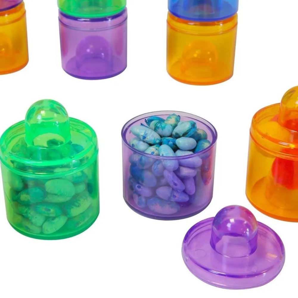 HOPTOYS Idees Cadeaux Pour Une Personne Avec Tsa*Petits Pots Translucides