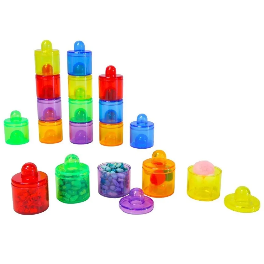 HOPTOYS Eveil & Experimentation Sensoriels<Petits Pots Translucides