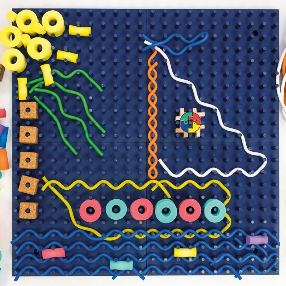 HOPTOYS Idees Cadeaux Pour Une Personne Avec Un Handicap Auditif*Pieces Bois Wigglyworm Par 96