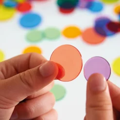 HOPTOYS ReÉducation De La Sensibilite<Pieces De Comptage Translucides X 500