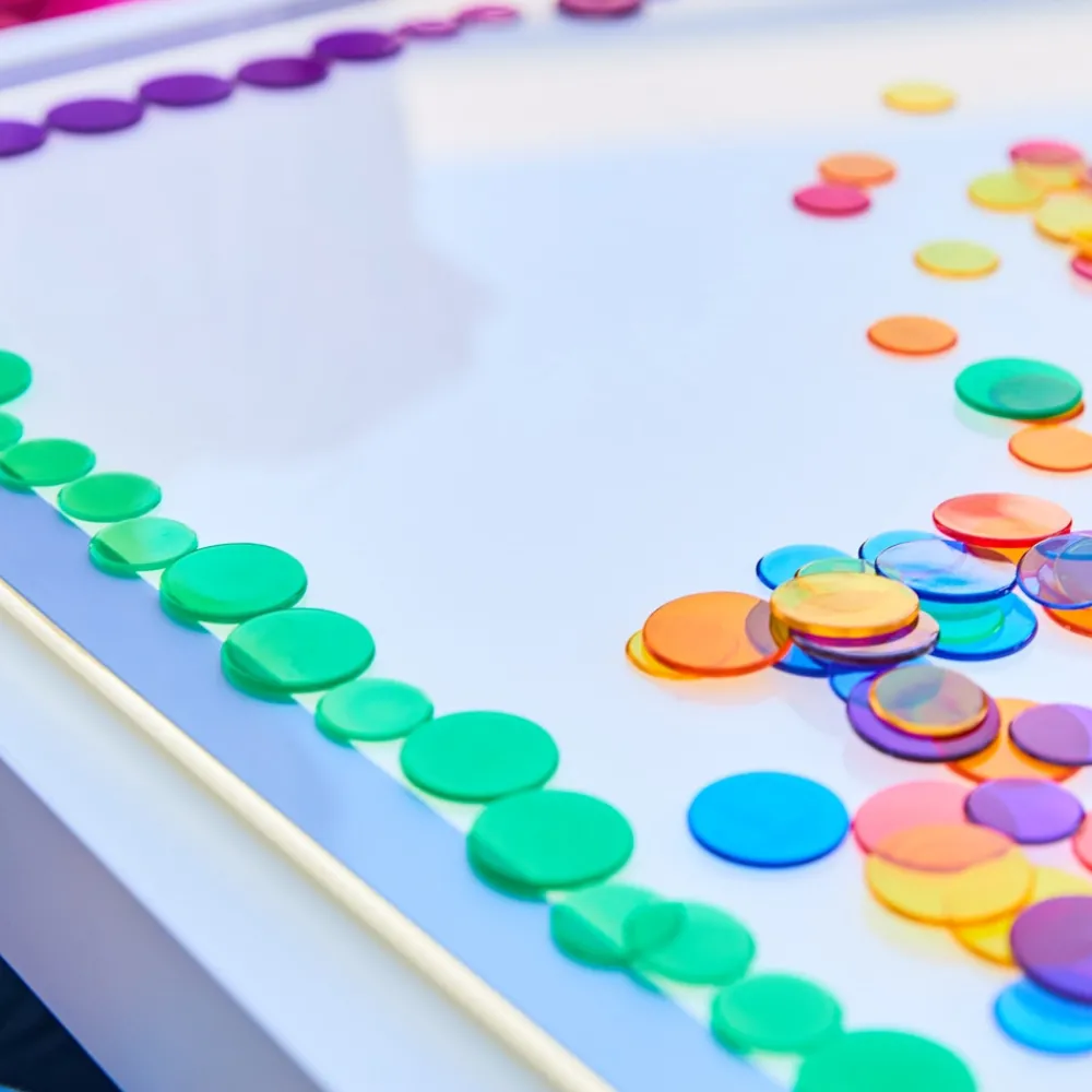 HOPTOYS ReÉducation De La Sensibilite<Pieces De Comptage Translucides X 500