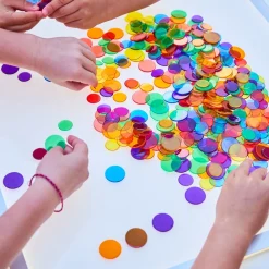 HOPTOYS ReÉducation De La Sensibilite<Pieces De Comptage Translucides X 500