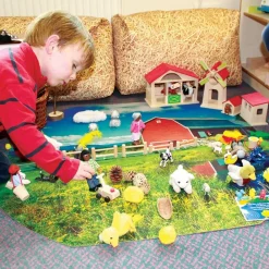 HOPTOYS Stimulation Sensorielle<Planche Decor La Ferme