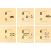 HOPTOYS Travailler La Motricité Fine<Planches A Fermeture Par 6