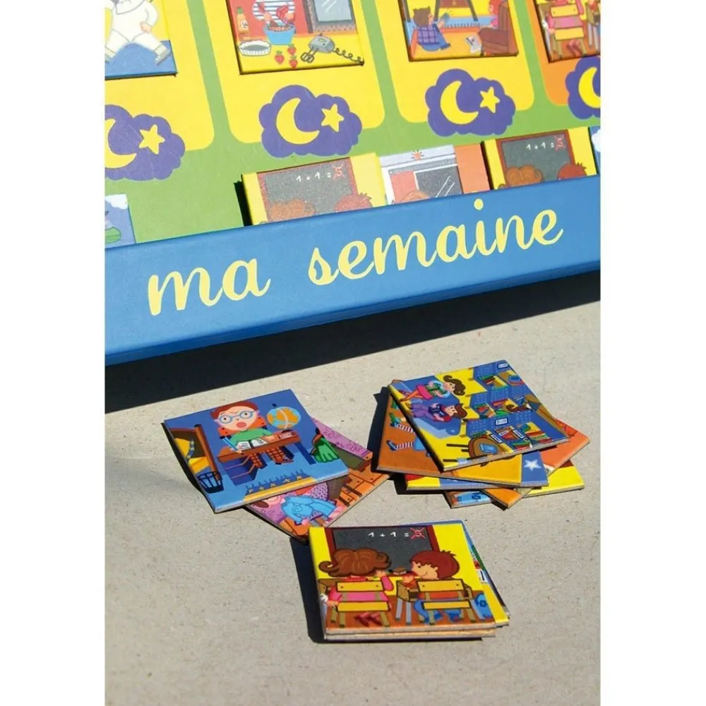 HOPTOYS Organisation Spatio-Temporelle<Planning Ma Semaine