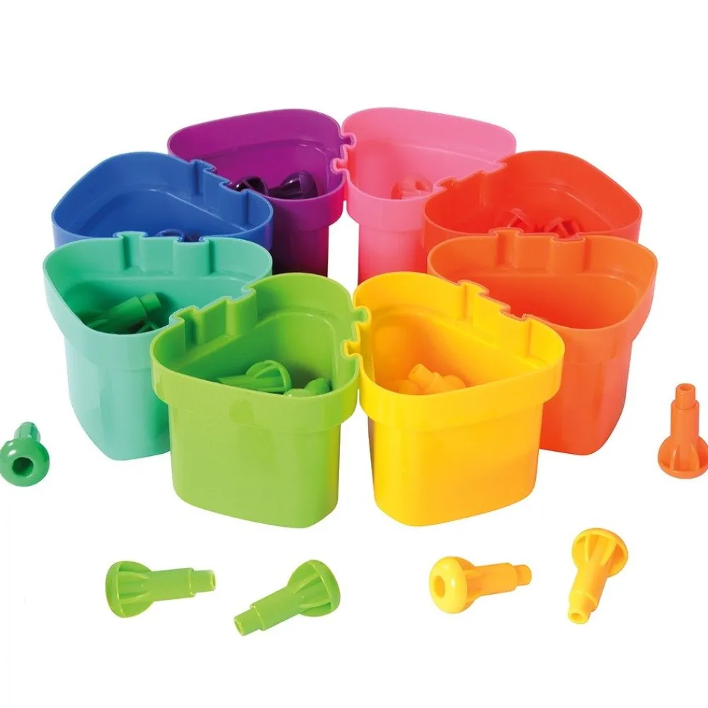 HOPTOYS Travailler La Motricité Fine<Plateau Xl Tri Et Comptage