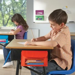 HOPTOYS Espace Bureau Ergonomique*Pochettes De Rangement Aimantees