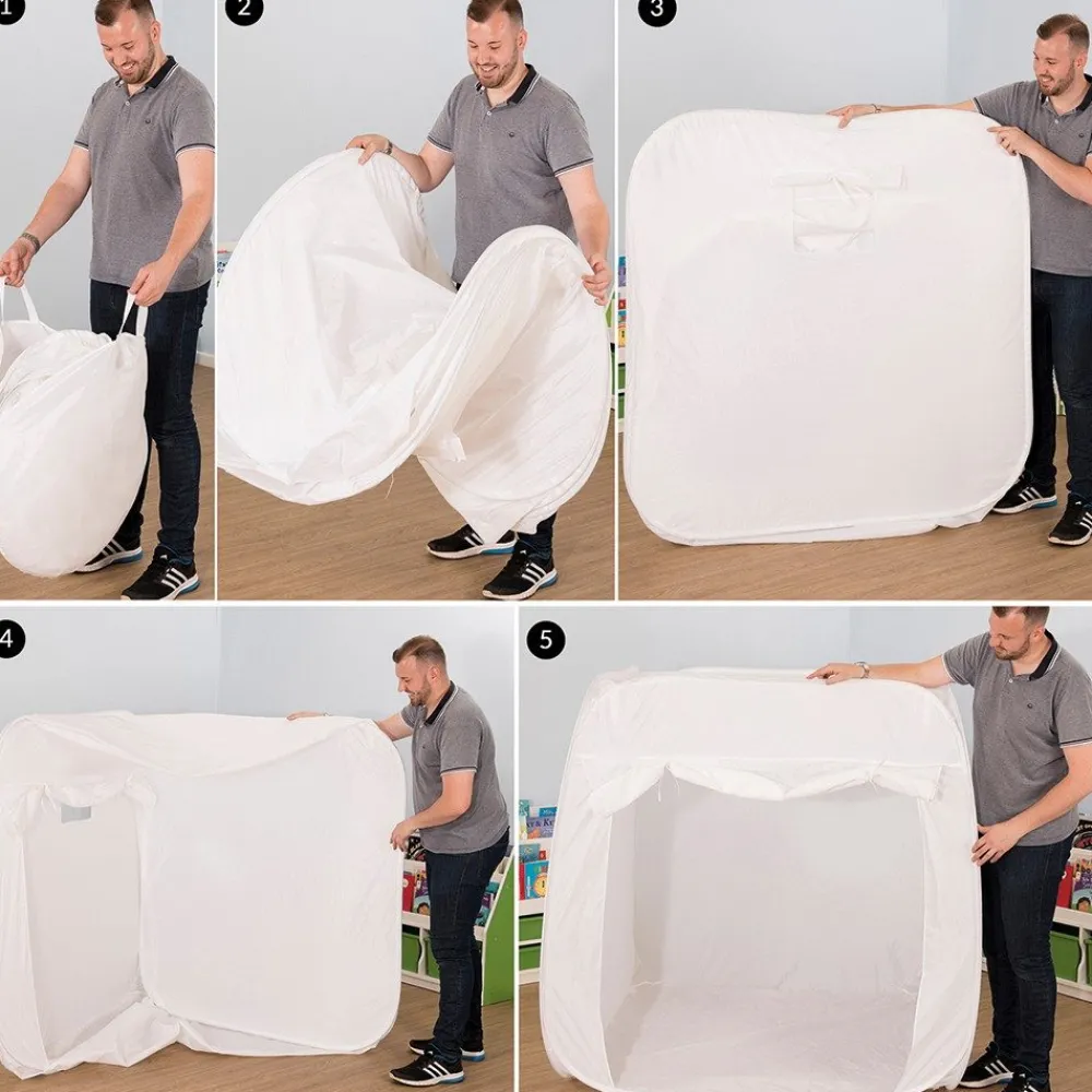 HOPTOYS Mobilier & Luminaires<Pop-Up Espace Sensoriel Blanc